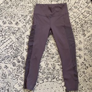 Fabletics power hold leggings with side mesh detail